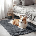 OLANLY 2x2 Machine Washable Small Rug, Soft Fluffy Shaggy Throw Rug by OLANLY