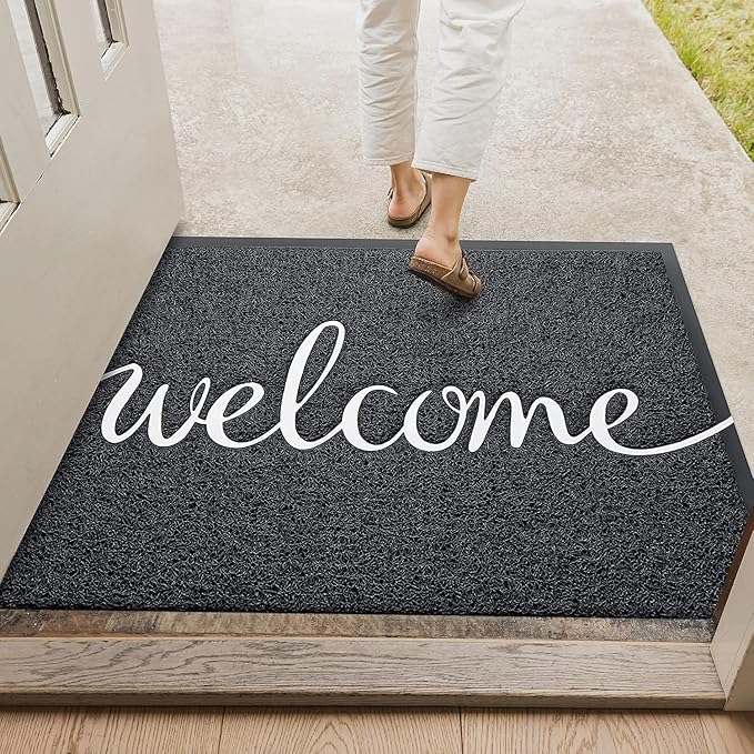 EARTHALL Funny Welcome Mats Outside/Inside 48"x32", Front Door Mat Outdoor - Image 7
