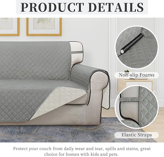 ISSUNTEX Double Protection 100% Waterproof Sofa Covers - Image 5