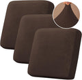 H.VERSAILTEX Velvet Stretch Couch Cushion Cover Plush Cushion Slipcover by HVERSAILTEX