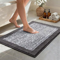 Bathroom Rugs 30x20 Non Slip Washable, Soft Absorbent Quick Dry Mats by Unknown