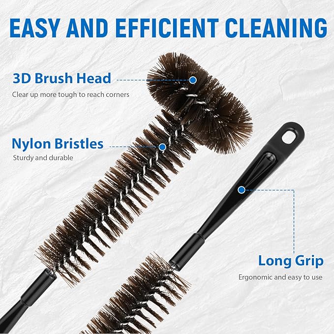 Garbage Disposal Cleaner Brush, Extra Long Handle - Image 5
