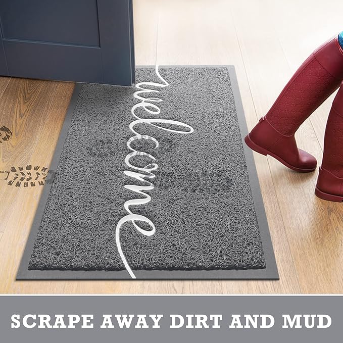 CozyBounty Door Mat Welcome Mats Outdoor Indoor Non-Slip Doormat - Image 5
