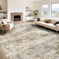 XLUEZ 9x12 Area Rug for Living Room, Washable Modern Abstract Large Area Rug by XLUEZ