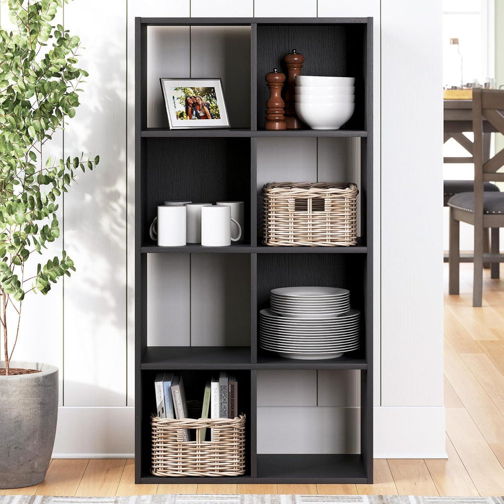 Signature Design by Ashley Langdrew 8 Cube Storage Organizer, Matte Finish, W...