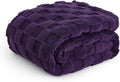 Bedsure GentleSoft Purple Throw Blanket by BEDSURE