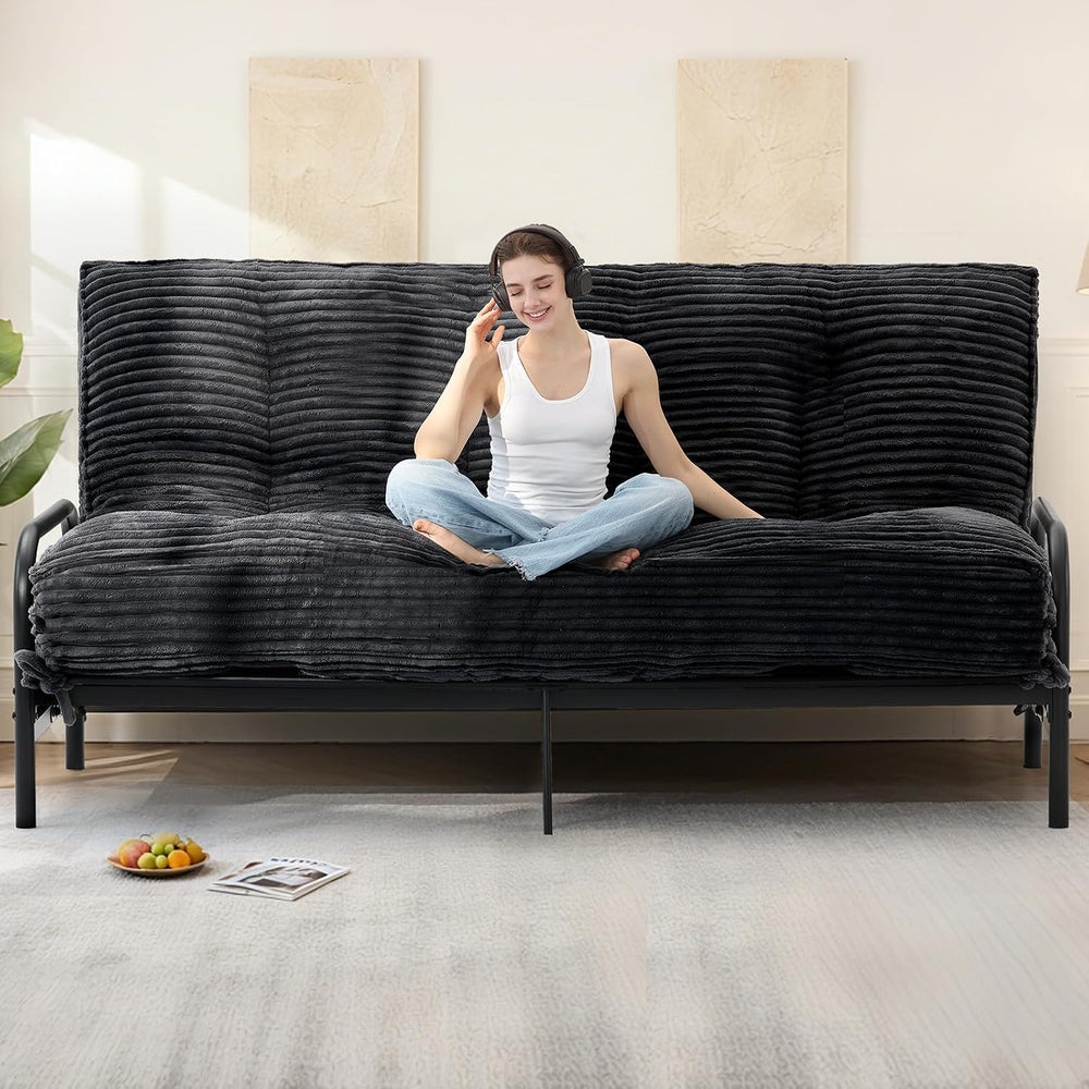 10" Futon Mattress Queen Size, Ultra Thick Futons Sofa Couch Bed Sleeper...