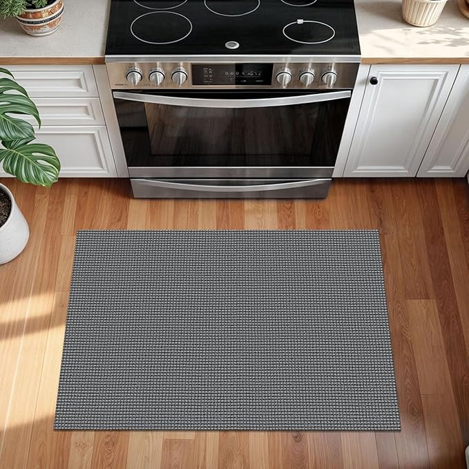 KOZYFLY Indoor Door Mat 2x3 ft Small Area Rugs Washable Front Door Mat Non Slip - Image 2