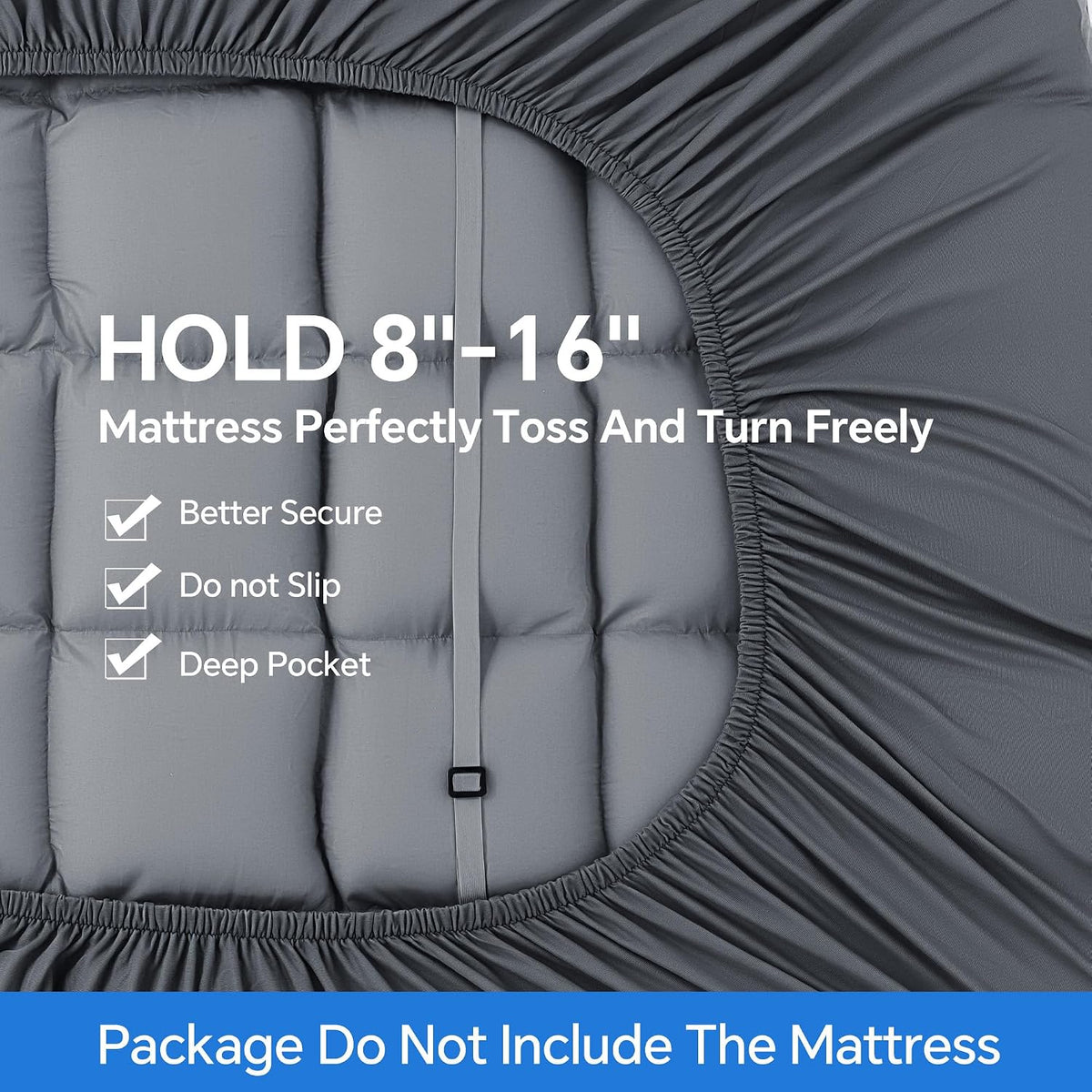 hombys extra thick fitted futon mattress cover full shown in use