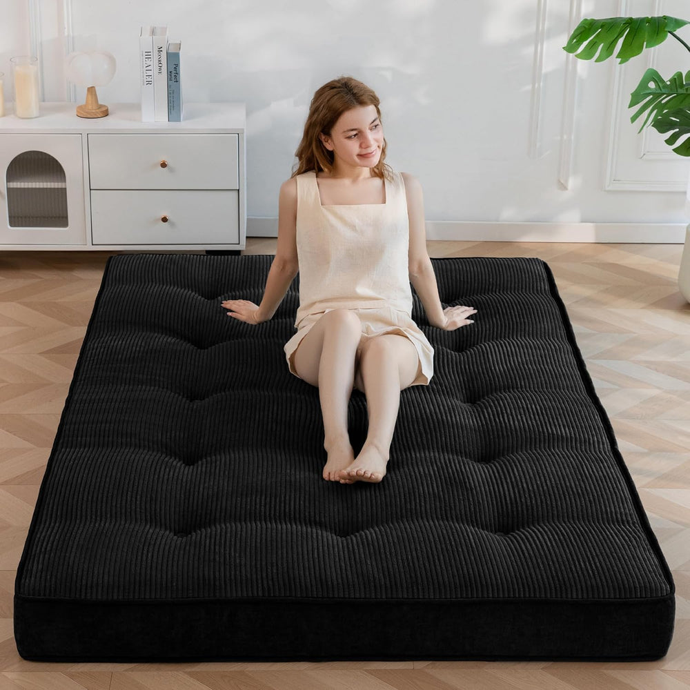 MAXYOYO 6" Extra Thick Japanese Floor Mattress Full Size Futon Mattress