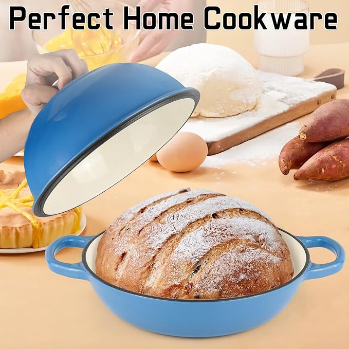 Enameled Cast Iron Bread Oven, Dutch Oven Pot