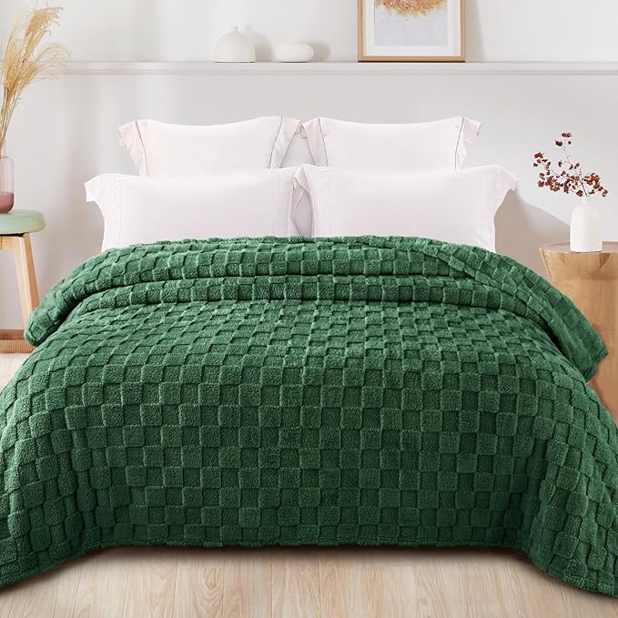 Exclusivo Mezcla Twin Size Flannel Fleece Blanket, Super Soft and Warm - Image 3