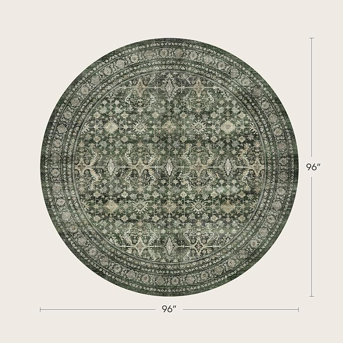 Lofus 8ft Area Rugs for Living Room, Soft Boho Carpets for Bedroom Dining Room - Image 2