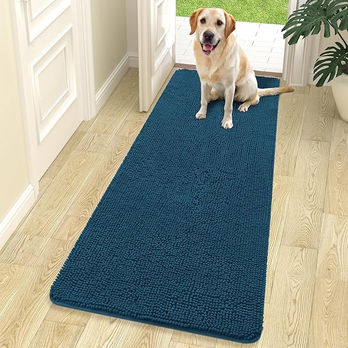 OLANLY Dog Door Mat for Muddy Paws 70x24, Absorbs Moisture and Dirt, Absorbent by OLANLY
