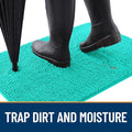 OLANLY Dog Door Mat for Muddy Paws 36x24, Absorbs Moisture and Dirt, Absorbent - Image 2