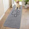 Smiry Dog Door Mat for Muddy Paws, Absorbent Dirt Trapper Non Slip Quick Dry by Smiry