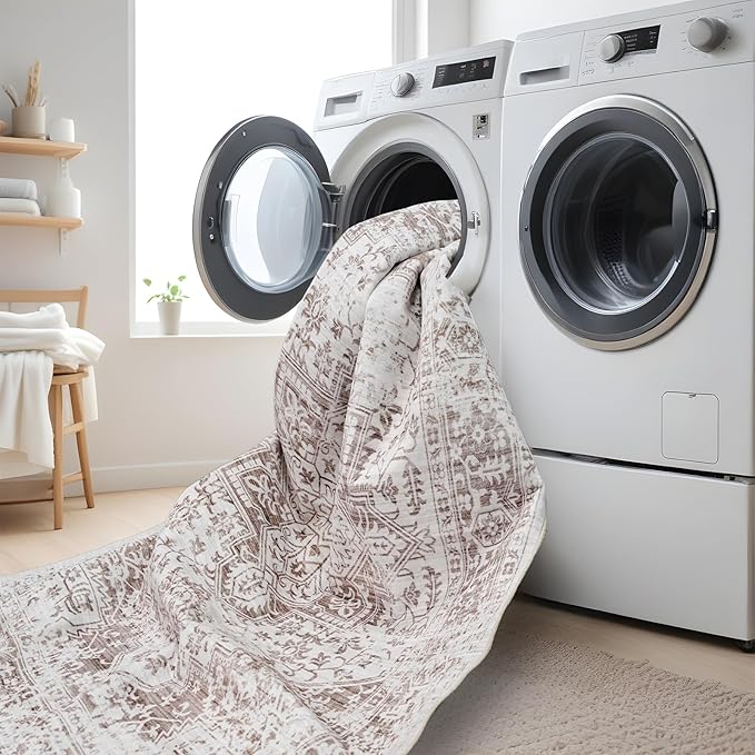 Washable 2'6''x14' Runner Rug - Image 6