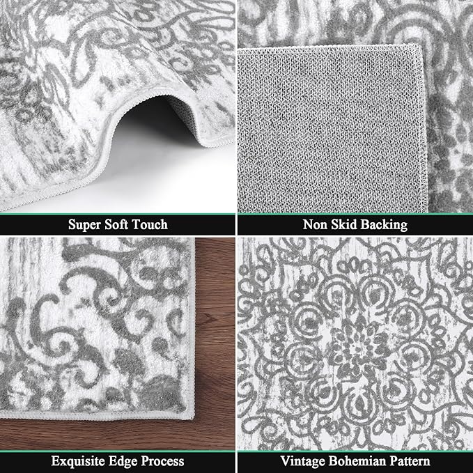 HEBE Washable Area Rug - Image 3
