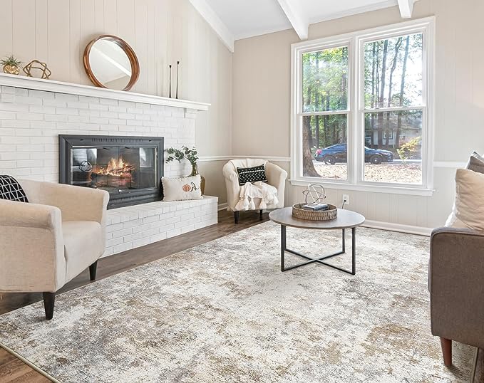 UERMEI 10x12 Area Rug Living Room Rugs - Image 8