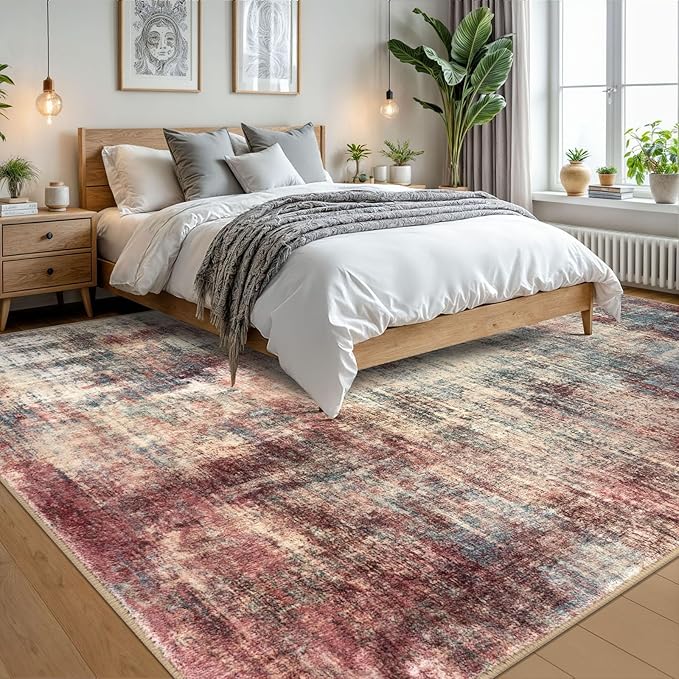 IOHOUZE Abstract Area Rugs 9x12 Ft Washable Large Rugs - Image 8