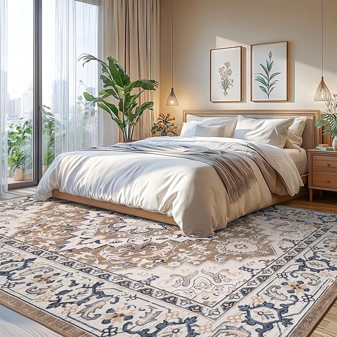Lofus 9x12 Area Rugs for Living Room, Washable Area Rug, Rugs for Bedroom - Image 2