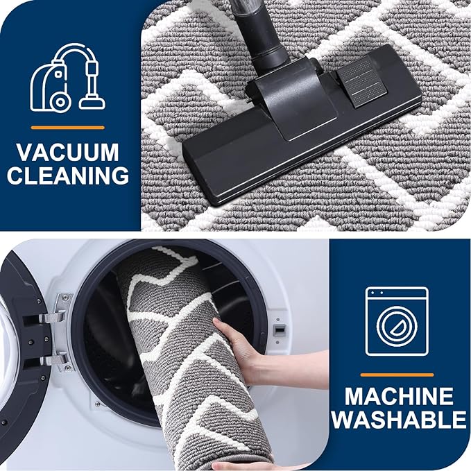 OLANLY Front Door Mat, Non-Slip Rubber Backing, Dirt Resistant and Absorbent - Image 5