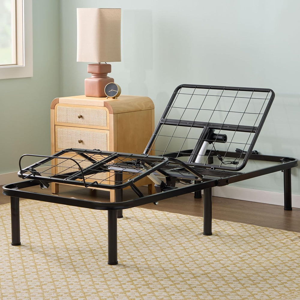 Linenspa L100 Adjustable Bed Base, Head and Foot Incline, Twin XL Size