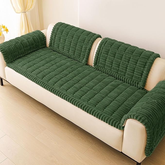 hyha Couch Covers for Dogs Washable, Non Slip Plush Dog Sofa Protectors - Image 9
