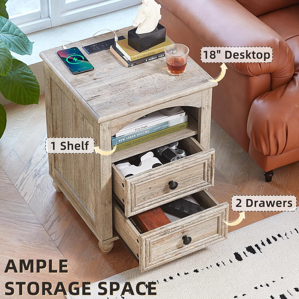 Dressers & Night Stand Set of 3, Wood 54" Wide Dresser & 18&quot...