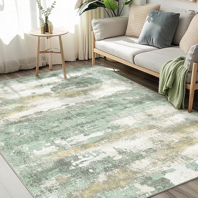 BEIMO Area Rugs 5x7 for Living Room Bedroom, Modern Abstract Machine Washable by BEIMO