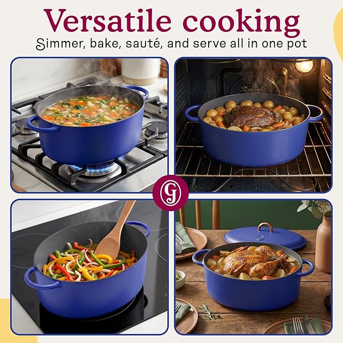 Great Jones Dutchess Cast Iron Dutch Oven Pot - Image 6
