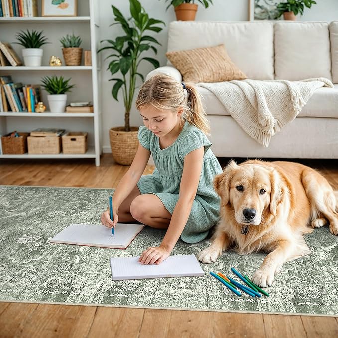 2'6"x16' Washable Hallway Runner Rug - Image 3