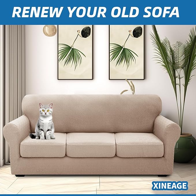 XINEAGE 2026 New 4 Pieces Couch Covers - Image 3