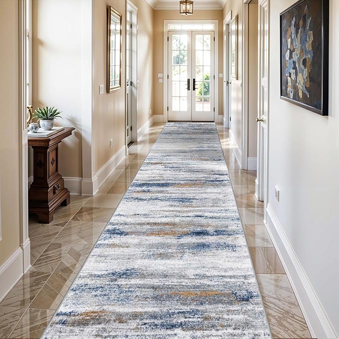 3x16 Washable Hallway Runner Rug: Extra Long Runners by WIEVEDENS
