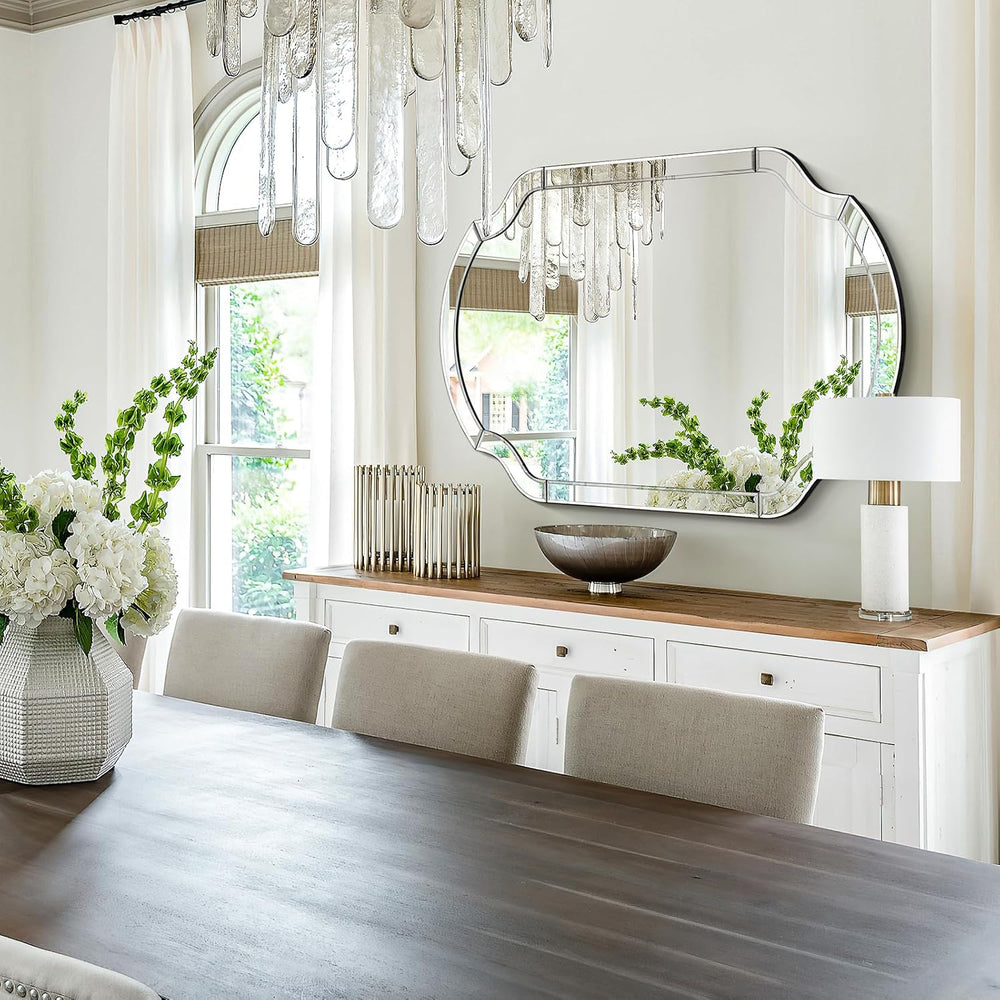 Large Mirror for Living Rroom, 55" x 35" Large Decorative Mirrors w...