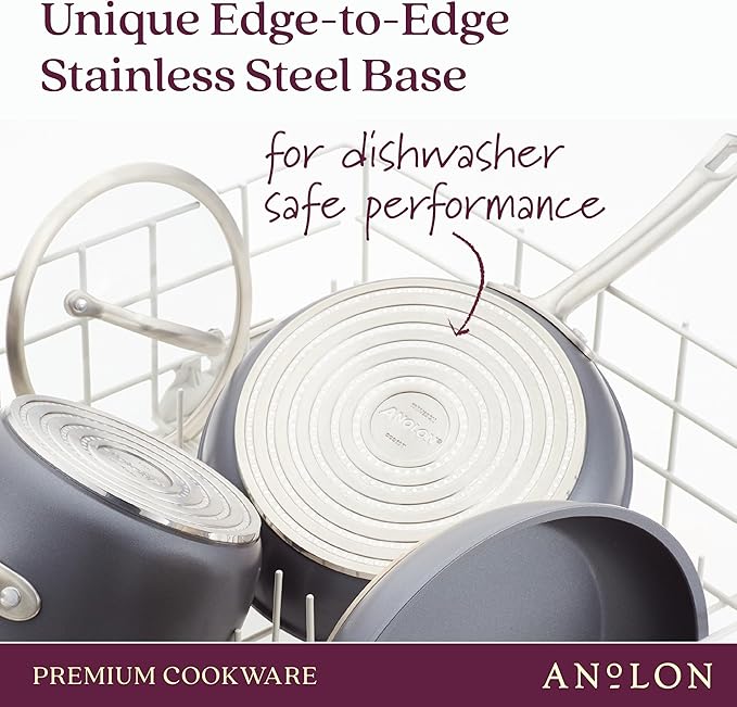 Anolon Accolade Forged Hard Anodized Nonstick Frying Pan/Skillet, 8 Inch - Image 8