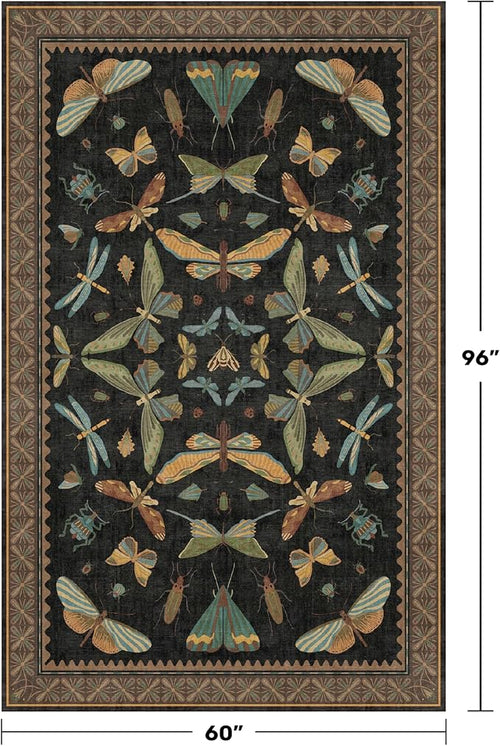 5x8 Black Rug for Bedroom - Image 2
