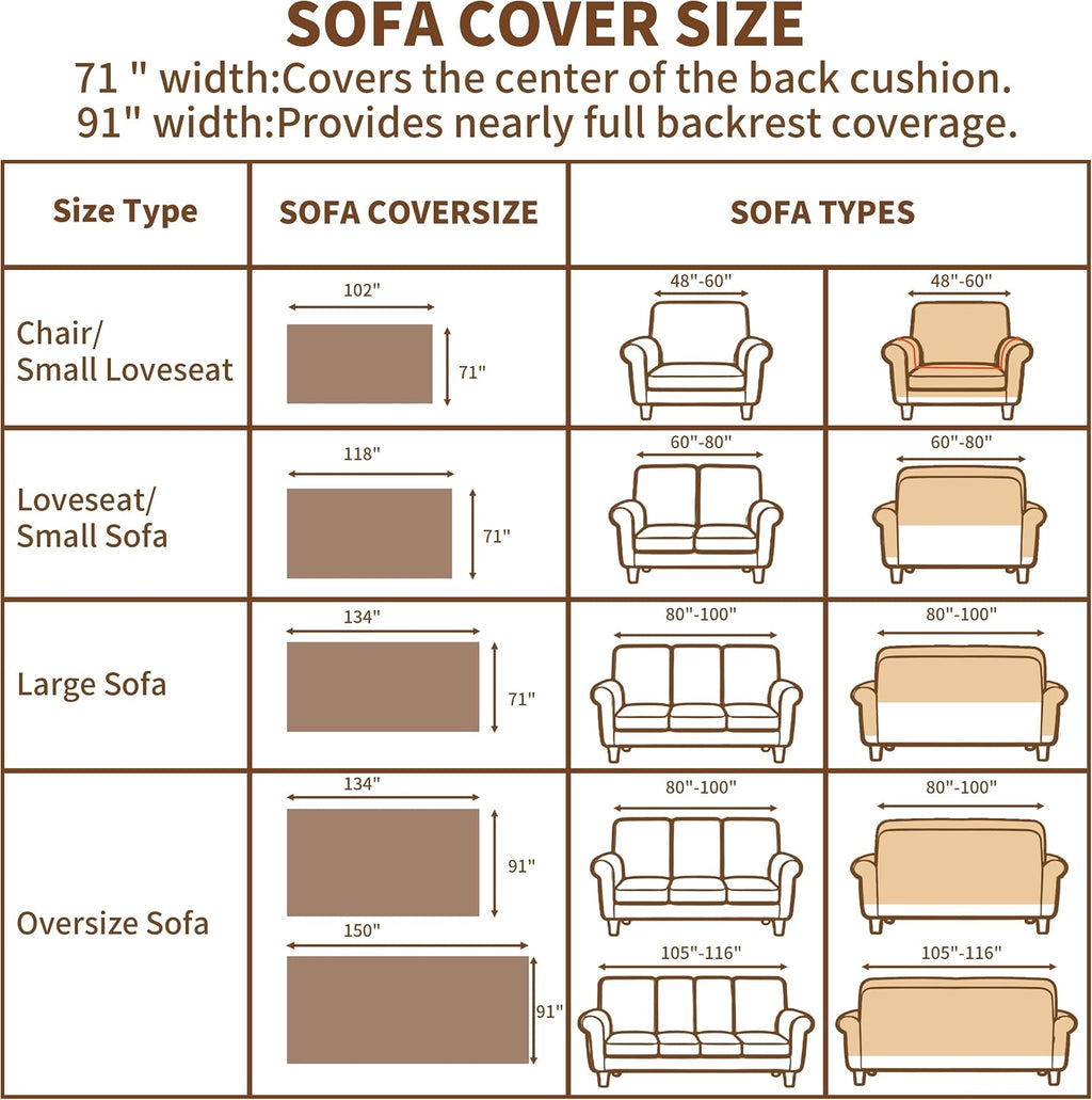 Couch Covers for Dogs 3 Cushion, Loveseat Slipcovers Washable, Pet L Shape Sectional Couch Protector, Boho Sofa Blanket Cover, Herringbone Chenille, Green, 91"x134"