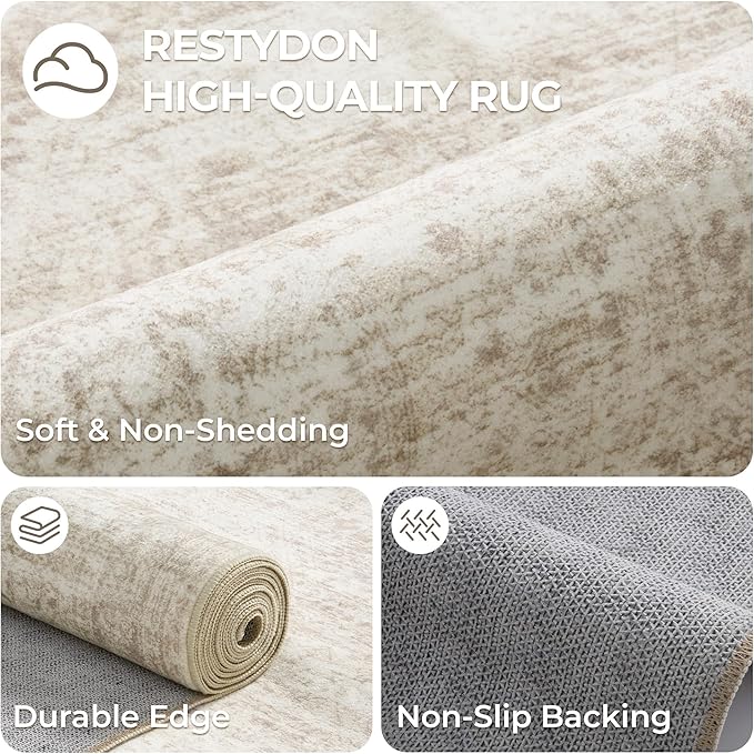 2x7 Runner Rug Non Slip, Thin Entryway Washable Rug - Image 7