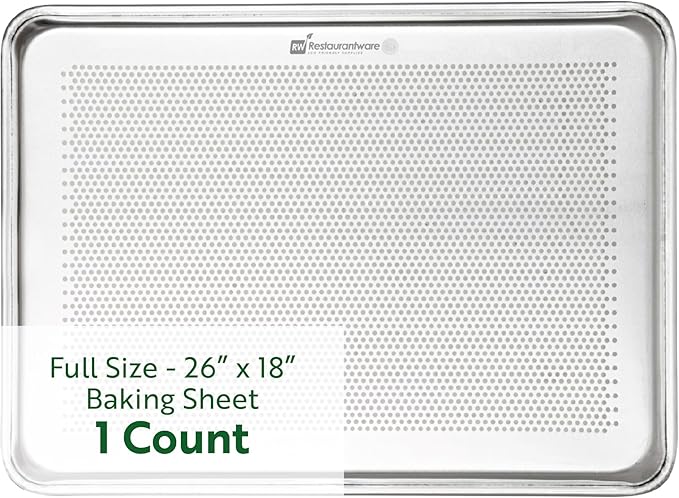 Restaurantware Met Lux 26 x 18 Inch Industrial Baking Pan 1 Heavy-Duty by Restaurantware