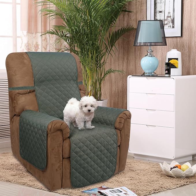 U-NICE HOME Recliner Chair Covers Reversible Chair Cover Pet Covers - Image 2