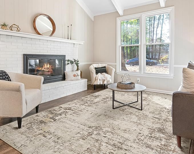 UERMEI 8x10 Area Rug Living Room Rugs - Image 3