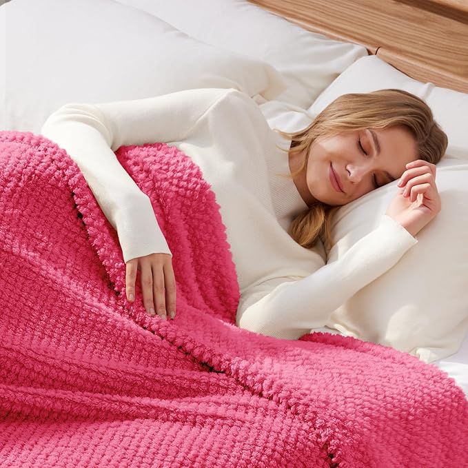Whale Flotilla Queen Size Fuzzy Fleece Blanket - Image 2