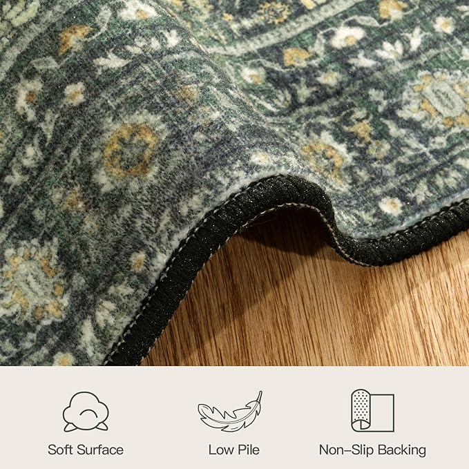Lofus 10x14 Area Rug for Living Room, Soft Boho Carpets for Bedroom Dining Room - Image 7