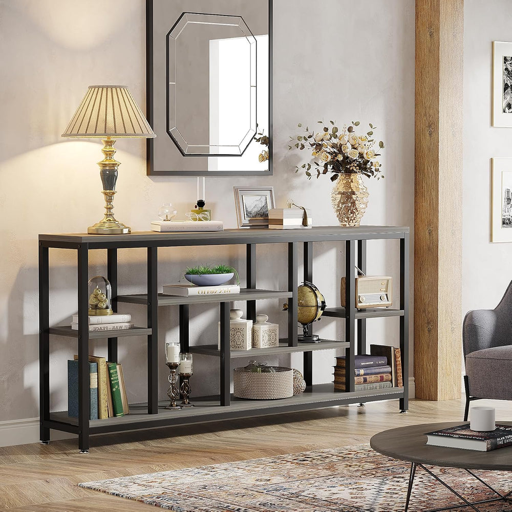 Tribesigns Console Sofa Table, 70.9 inch Extra Long Console Table Behind Couc...