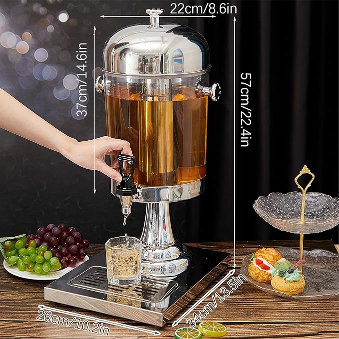 Gisafai 3 Pcs 2 Gallon Drink Dispensers - Image 2