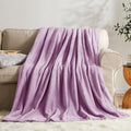 KMUSET Fleece Blanket Twin Size Lilac Lightweight Super Soft Cozy Luxury Bed by COZYBLANKETHappyHomeLife