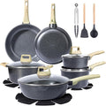 GiPP Ceramic Pots and Pans Set Non Stick by GiPP