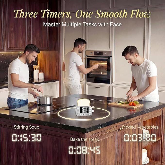 Digital Kitchen Timer for Cooking - Image 3