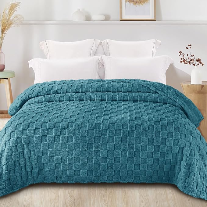 Exclusivo Mezcla Twin Size Flannel Fleece Blanket, Super Soft and Warm - Image 3